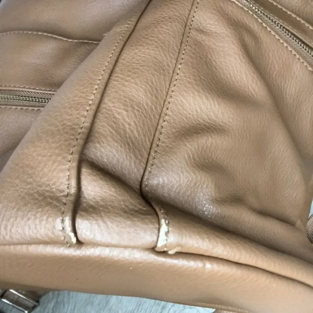 Miss Fong Backpack Diaper Bag Fawn design